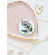 Bead Embroidery Magnet Kit "You're amazing!"