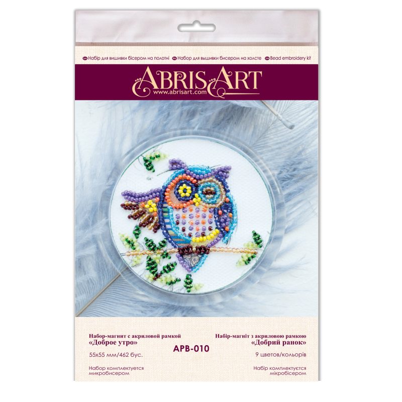 Bead Embroidery Magnet Kit "Good morning"