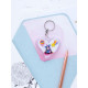 Bead Embroidery Keyring Kit "Cute unicorn"