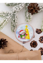 Bead Embroidery Magnet Kit "Tasteful holiday"