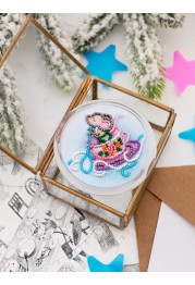 Bead Embroidery Magnet Kit "Following the route"