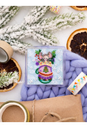 Bead Embroidery Magnet Kit "The best gift"
