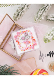 Bead Embroidery Magnet Kit "A little mouse"
