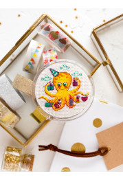 Bead Embroidery Magnet Kit "Birthday gifts"