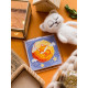 Bead Embroidery Magnet Kit "Sleepyhead with red-coloured hair"