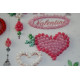 Bead Embroidery Pennant Kit "Garland"