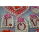 Bead Embroidery Pennant Kit "Pendents"