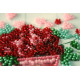 Bead Embroidery Pennant Kit "Bouquet with love"