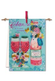 Bead Embroidery Pennant Kit "Lover's shot"