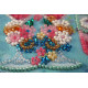 Bead Embroidery Pennant Kit "Lover's shot"