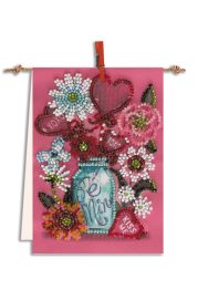 Bead Embroidery Pennant Kit "Stay with me"