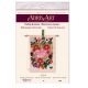 Bead Embroidery Pennant Kit "Happy heart"