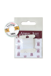Threads for bead embroidery Titan 100 Ariadna (100 m) color white