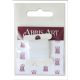 Threads for bead embroidery Titan 100 Ariadna (100 m) color white