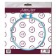 Plastic embroidery hoop, blue, d-145 mm