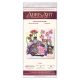 Bead Embroidery Kit on Art Canvas "Floral trail"