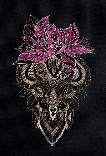 Cross Stitch Kit "Pion"