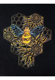 Cross Stitch Kit "Bee paradise"