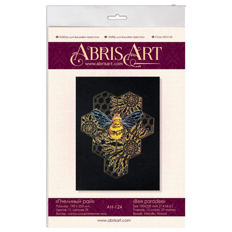 Cross Stitch Kit "Bee paradise"