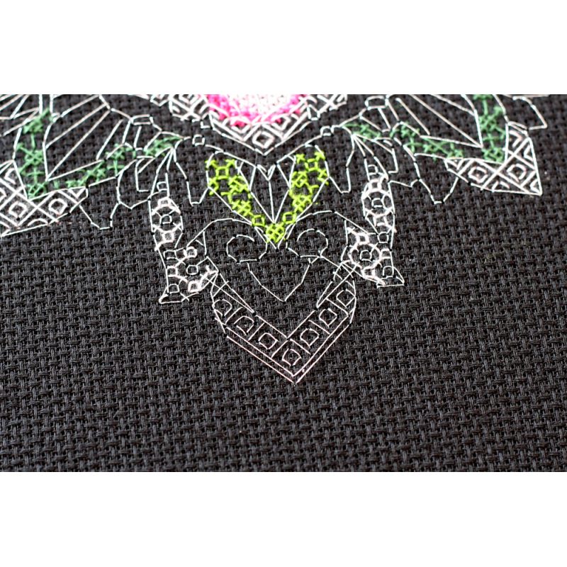 Cross Stitch Kit "Lotus"