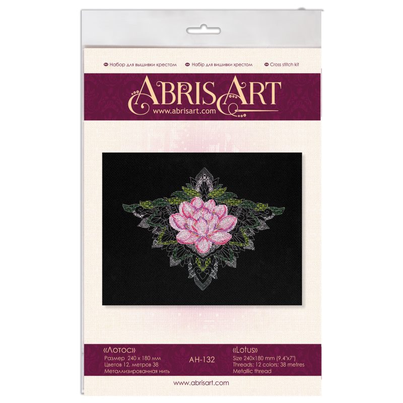 Cross Stitch Kit "Lotus"