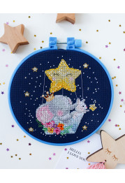 Cross Stitch Kit "Night walk"