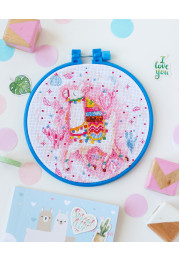 Cross Stitch Kit "Llama-llama"