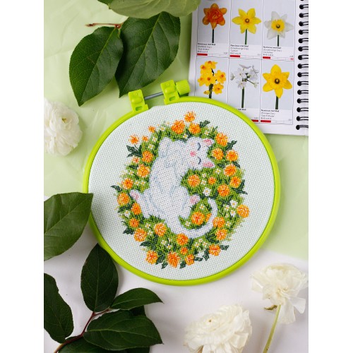 Cross-stitch kits Sunny tenderly, AHM-038 by Abris Art - buy online! ✿ Fast delivery ✿ Factory price ✿ Wholesale and retail ✿ Purchase Kits-miniature for cross stitch