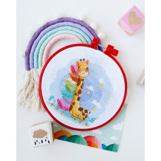 Cross-stitch kits Sleeping giraffe