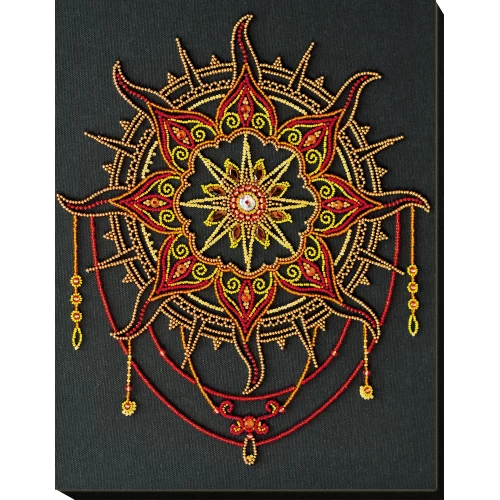 Main Bead Embroidery Kit Sunny pattern (Deco Scenes), AB-770 by Abris Art - buy online! ✿ Fast delivery ✿ Factory price ✿ Wholesale and retail ✿ Purchase Great kits for embroidery with beads