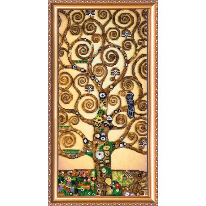 Bead Embroidery Kit on Art Canvas 