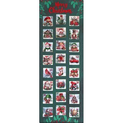 Bead Embroidery Kit on Art Canvas 