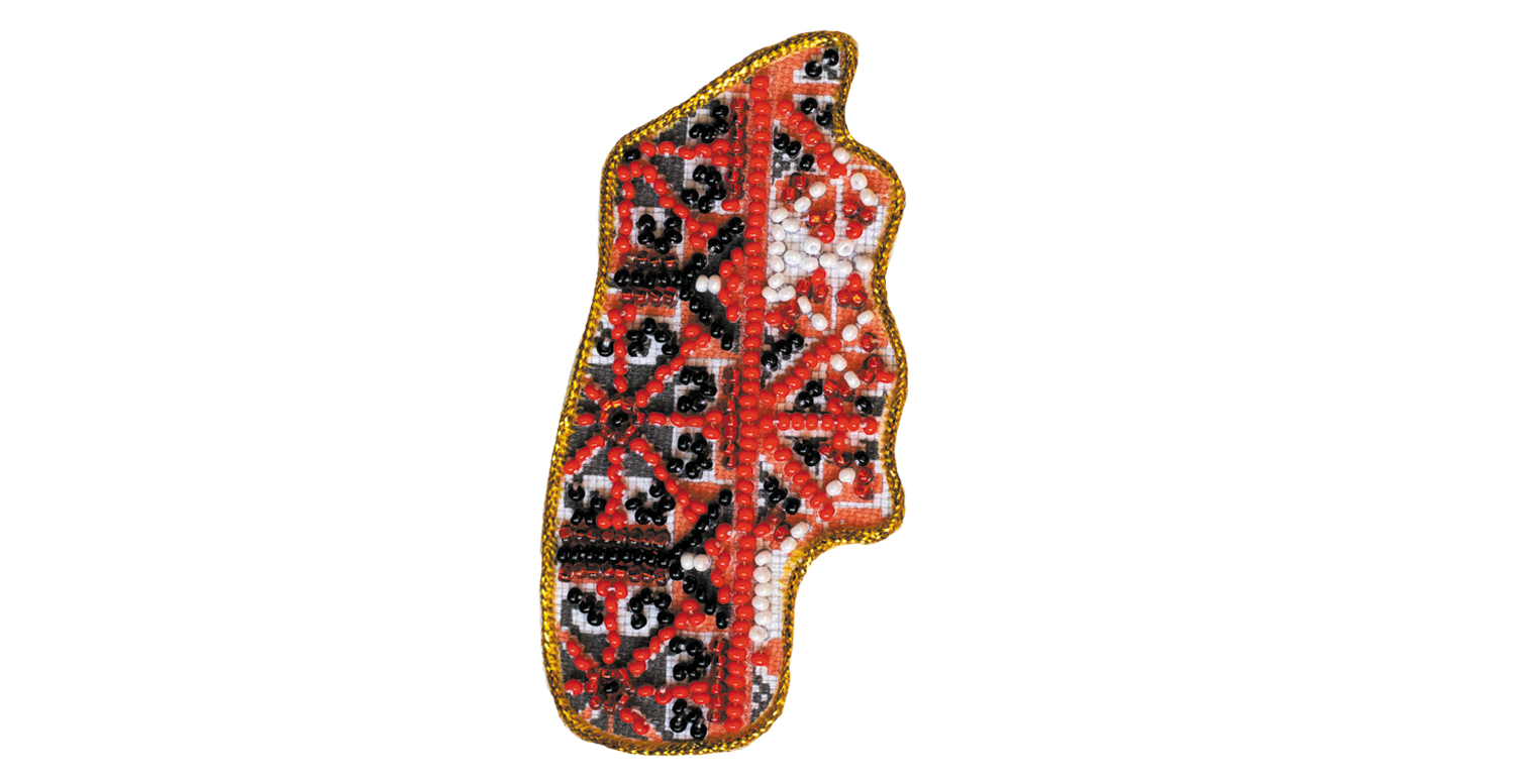 Kits for embroidery with beads "Map of Ukraine" Khmelnitsky